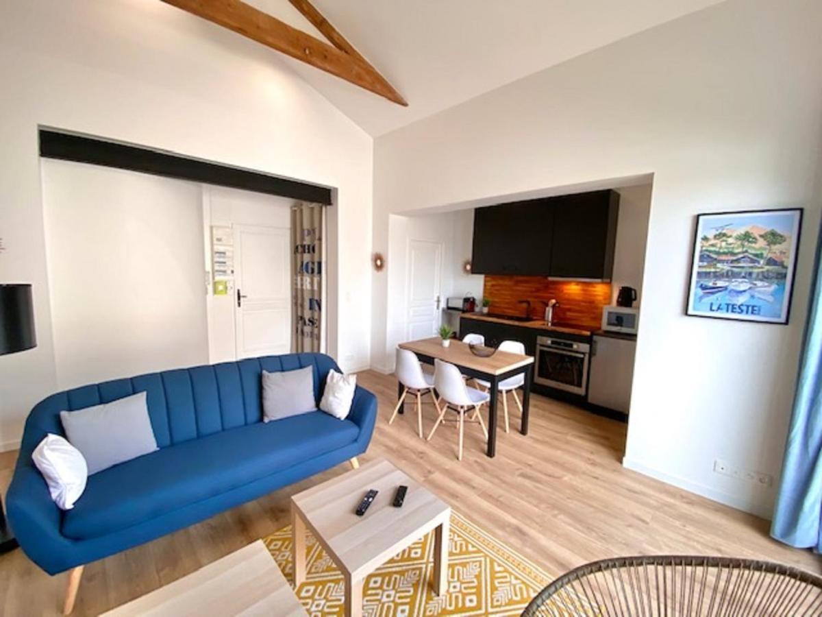 Chaleureux Appartement Aux Allures Nordiques Arcachón Exterior foto