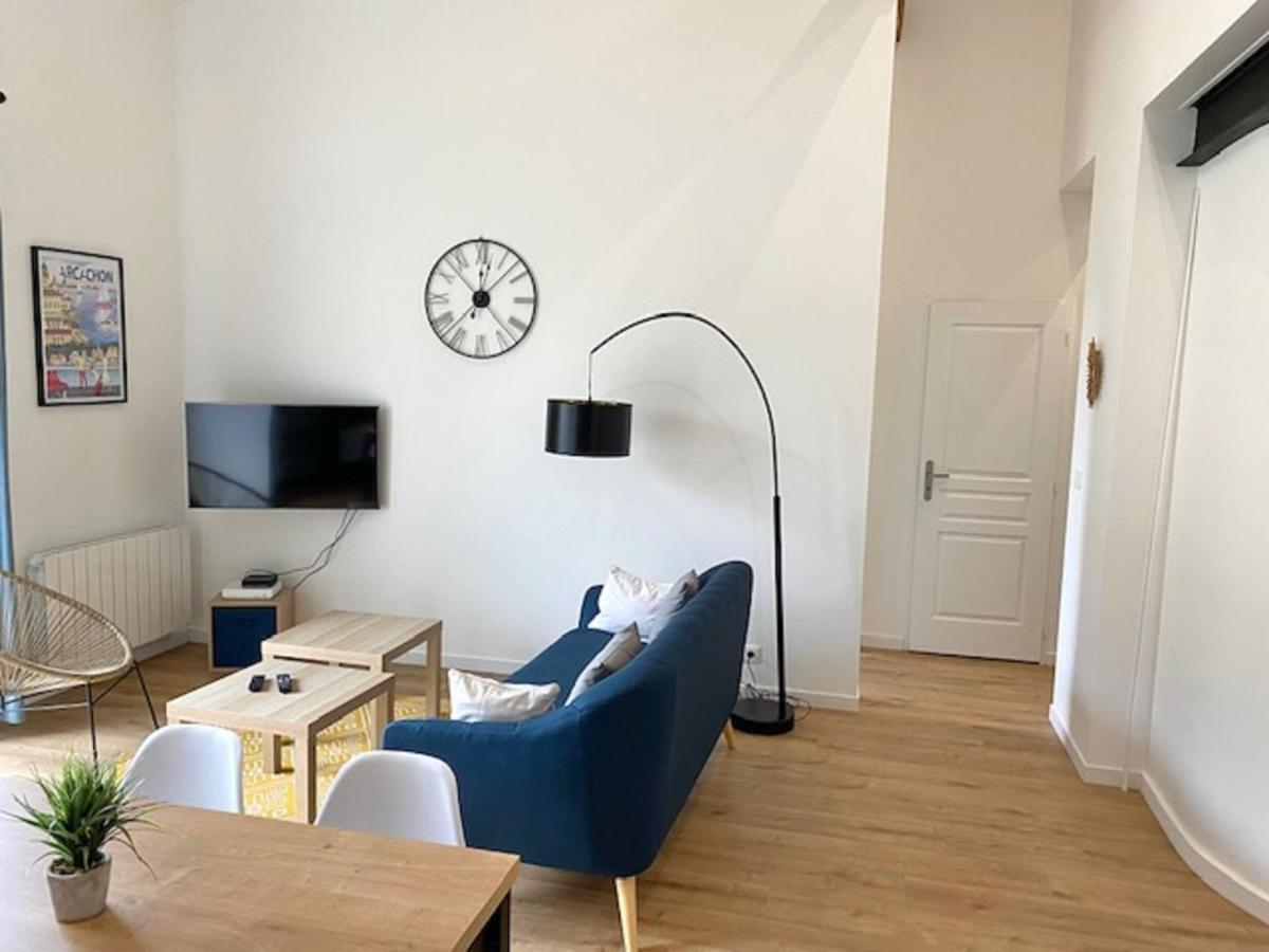 Chaleureux Appartement Aux Allures Nordiques Arcachón Exterior foto